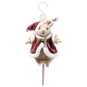 STEIFF SANTA MOUSE ORNAMENT