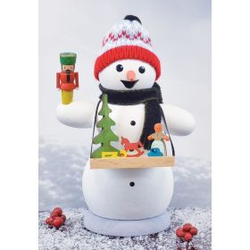 HANDCRAFTED SNOWMAN TOY VENDOR SMOKER